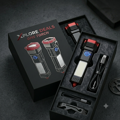 GHS Rechargeable Torch Flashlight