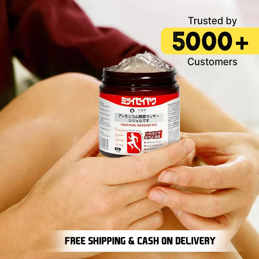 Japanese Massage Gel for Joint & Muscle Pain Relief - Buy 1 Get 1 Free (Pack of 2)