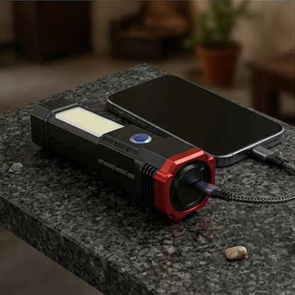 GHS Rechargeable Torch Flashlight